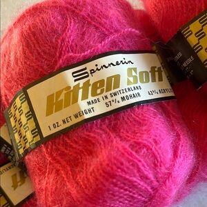 Spinnerin Kitten Soft Pink Yarn